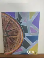 Orange Painting (Citric Geometry)