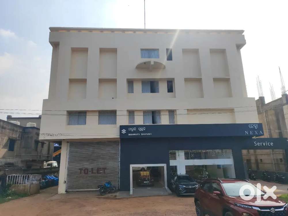 Cuttack- Paradeep Main Road Side Office/Shops