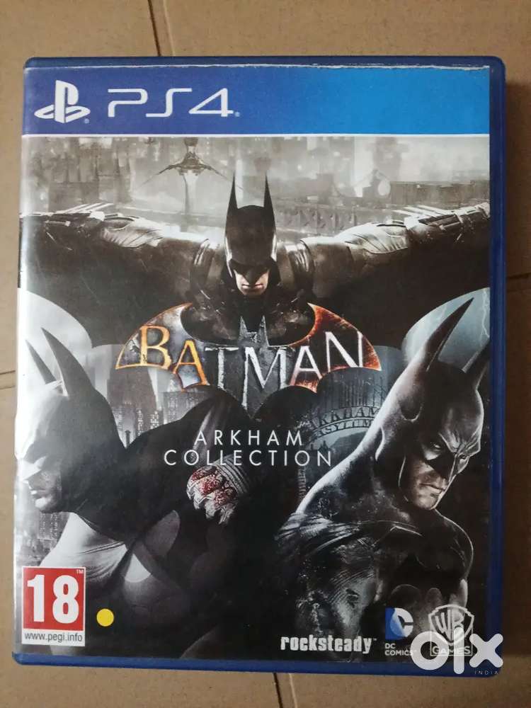 PS4 Batman Arkham Collection and Arkham knight premium edition cd