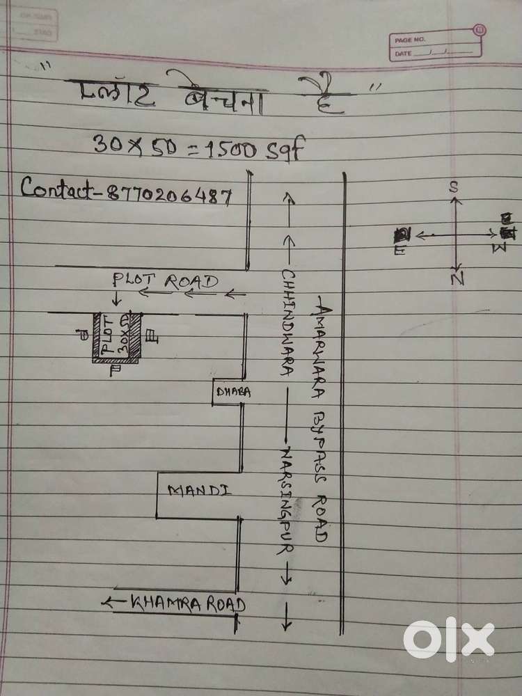 Urgent sell good location plot.