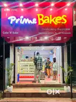 Running Bakery shop for rent - prime roadside location