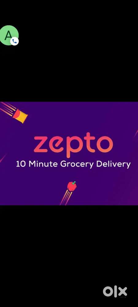 Hiring for ghaziabad zepto delivery boy job