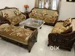 A1 sofa best quality 9 seater with 7 pillow+ 1 centre table