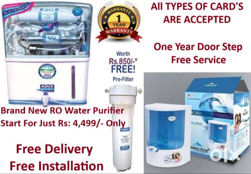 Brand New RO Water Purifier/ Filter Start For Just Rs 4,499 Only