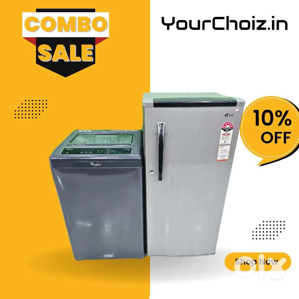 Fridge and washing machine combo best Price weekend sale