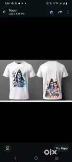 Sublimation t shirt