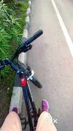 Rockrider bicycle,  2yr old ,with gare, helmate on good condition