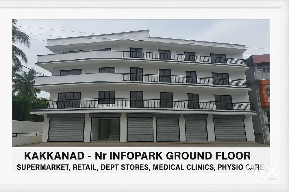 Nr INFOPARK-Super Market/Dept Store/Retail- Ground Floor-2700sqft-2.1L