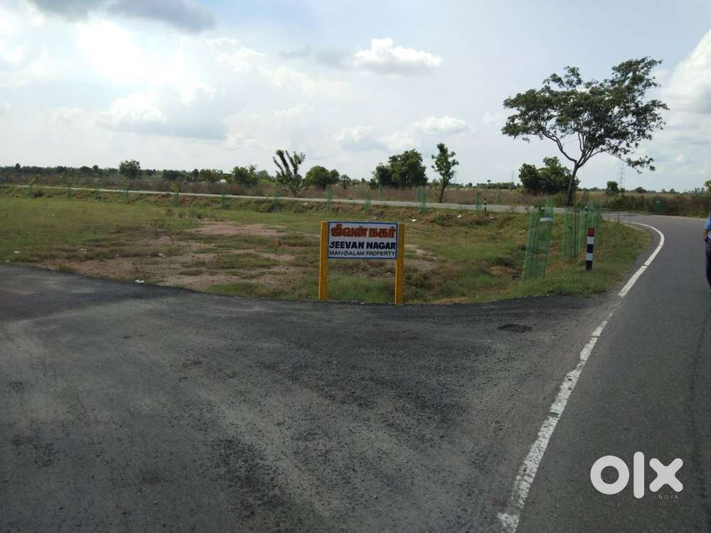 Ready to built on road plot for sale near Tambaram