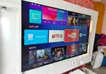 New Led TV 32,40,43,50,55 Inch 4K warranty 1Year  Voice Remote