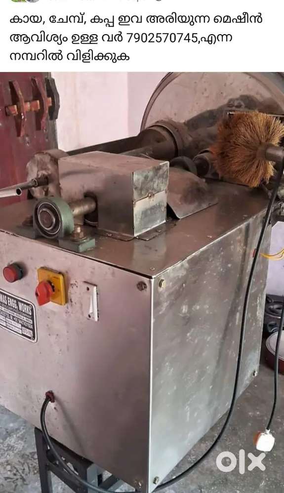 Bananasliser machines and chadnypowder machine