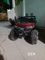 Battery operated car with remote  and self drive option  4x4