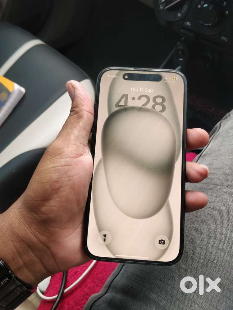 I phone 15  128gb black grey