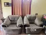 Sofa set - one 3-seater + two 1-seaters