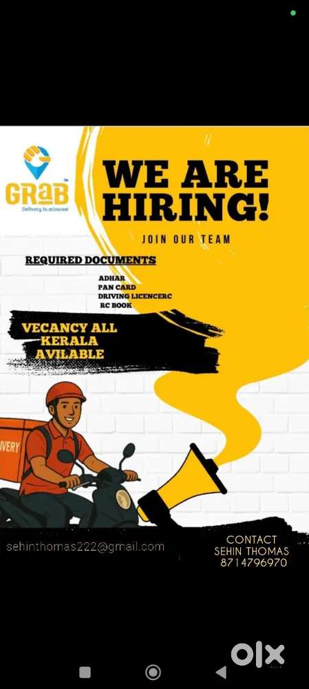 Hiring delivery boys