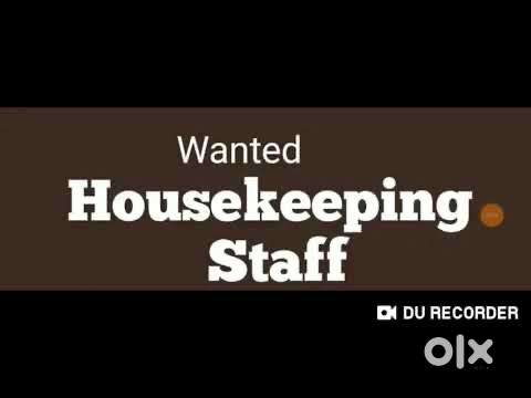 Housekeeping wanted male /female