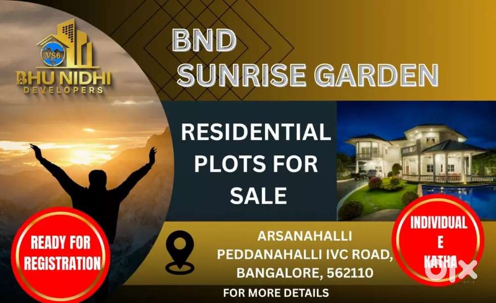 Plots for sale