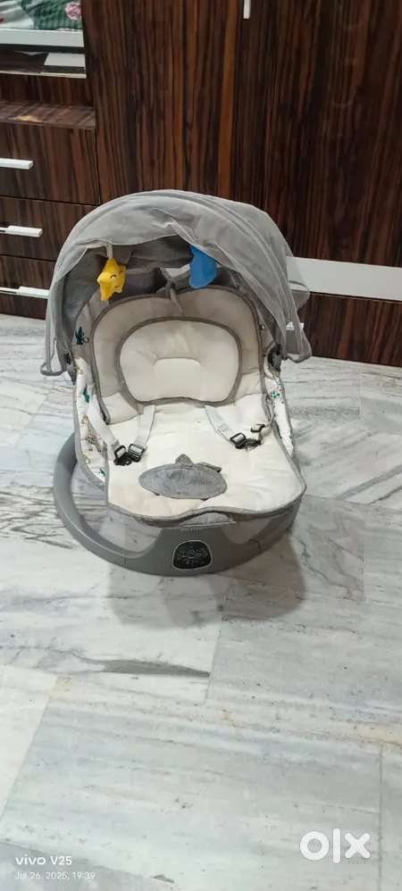 New born baby electric swing rocker