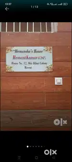 (For Rent) New Seprate 01 BHK House (Rs. 5500+ E.Bill)