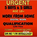 Work from home opportunity
