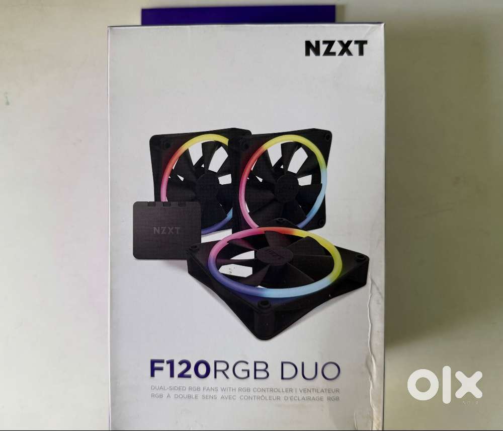 NZXT F120 RGB DUO PC FANS - Triple Pack (OPEN BOX)