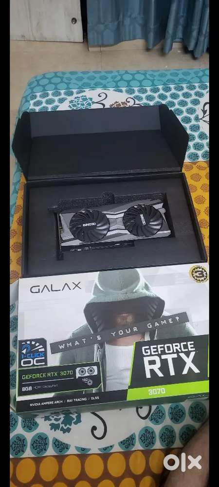 GALAX GeForce RTX 3070 8GB GDDR6 – High-Performance GPU for all works.
