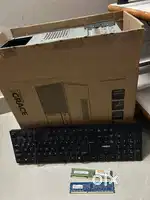 CPU Cabinet, Keyboard and DDR3 2GB & 4GB RAM