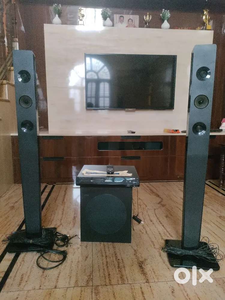 Speakers with Woofer & DVD Player – Great Sound System Combo