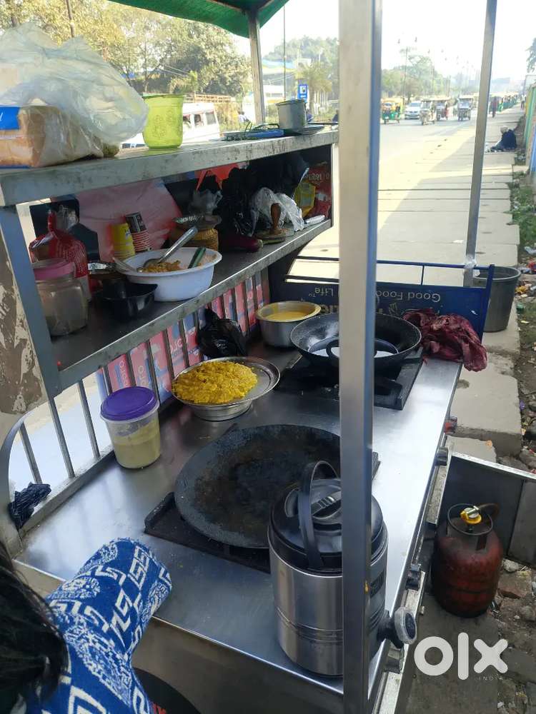 Food Cart to burner