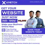 Professional Website Design – Just ₹1,999  Xnetch