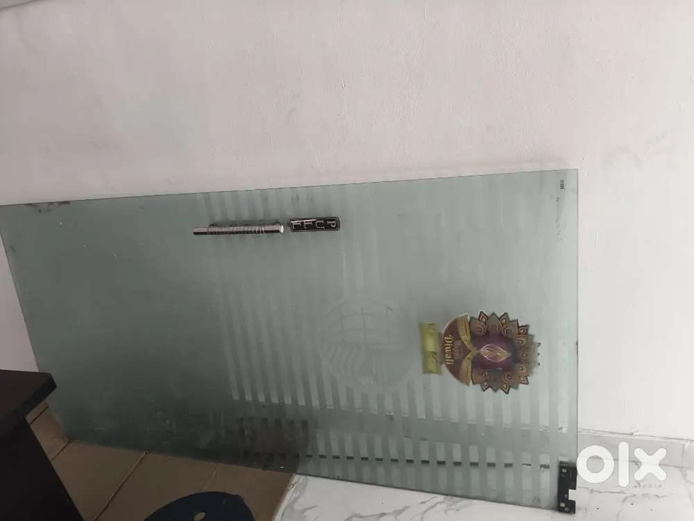 12mm door glass with handle without lock
