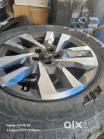 Let THAR ROXX ALLOY WHEELS WITH BRAND NEW MRF BRAND NEW TYRE SAT OF 4