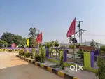 3 side corner plot for sale in gated community near ghatkesar