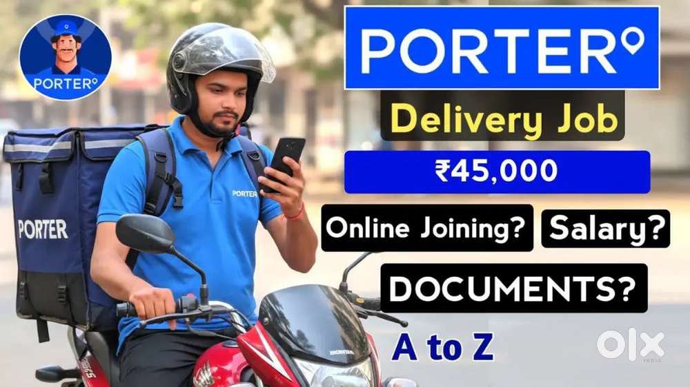 PORTER BIKE AMBATTUR JOB MATERIALS & WAREHOUSE DELIVERY WITHIN CHENNAI