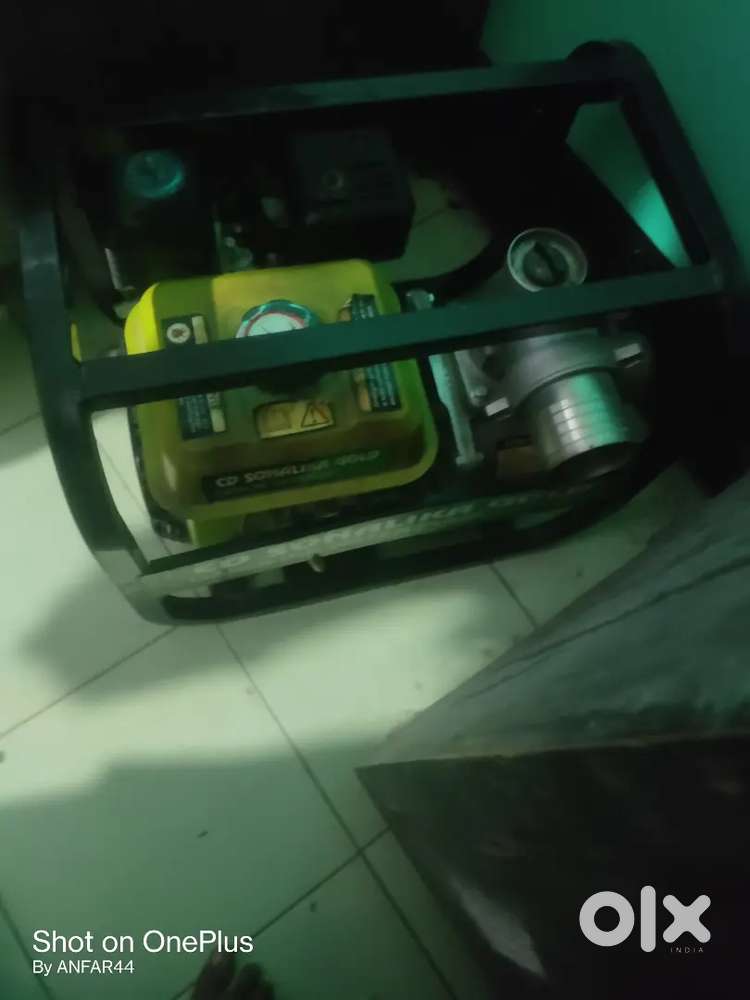 Sonalika Water Pump Run With Petrol.