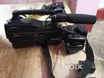 Sony HD camera light light ke sath do battery aur camera ka do battery