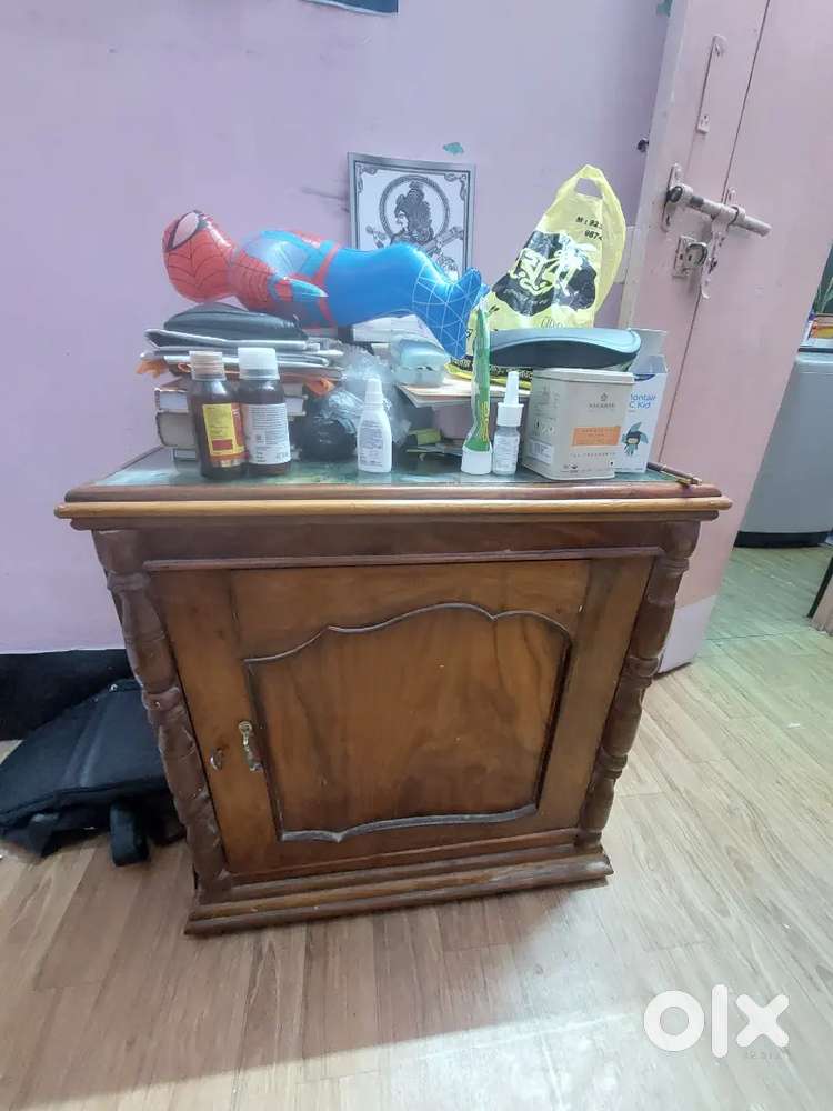 Teakwood bedside table