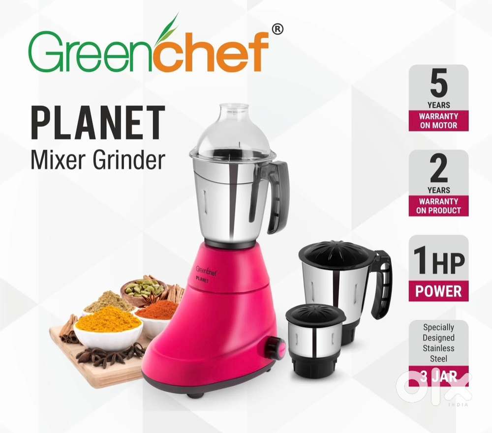 Brand New Greenchef 1 HP Heavy Motor Mixer 5 Years Warranty