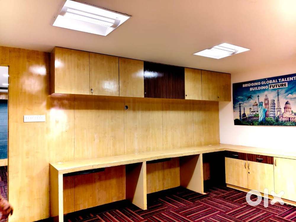 Semi-Furnished Office Space for Rent – Rajaji Nagar, Kochi