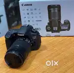 Canon 60 D with 18-135 mm Canon lens almost new Consition.