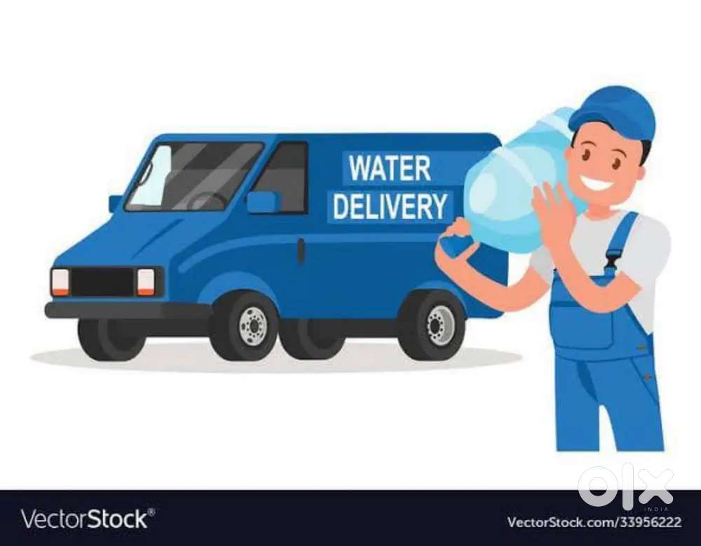 వాటర్ ప్లాంట్ నందు ఆటో తోలుకుంటూ వాటర్ క్యాన్స్ వేయవలెను