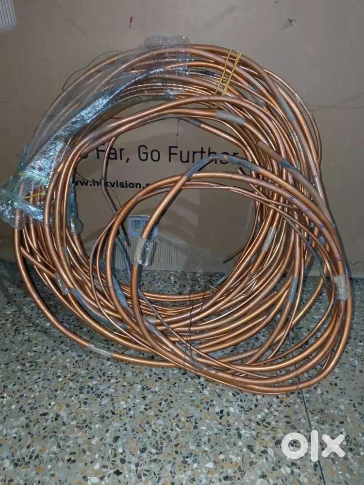 AC pipe with wire unused New Pipe Rs. 200 per feet