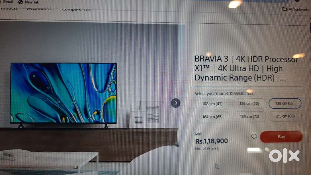 Sony bravia 3 s30 Google TV for sale