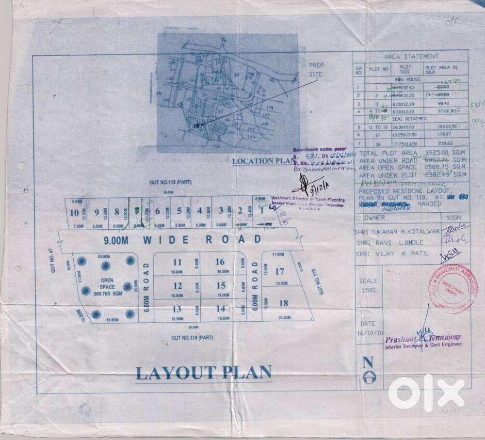 G.NO.118 ,ASDWAN , NA 44 PLOT