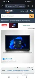 Dell Inspiron 15 3511 intel 11th gen 250gb