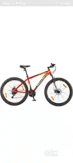 Hercules A27 R1 with SHIMANO GEARS unused bicycle + light at 7.5k only