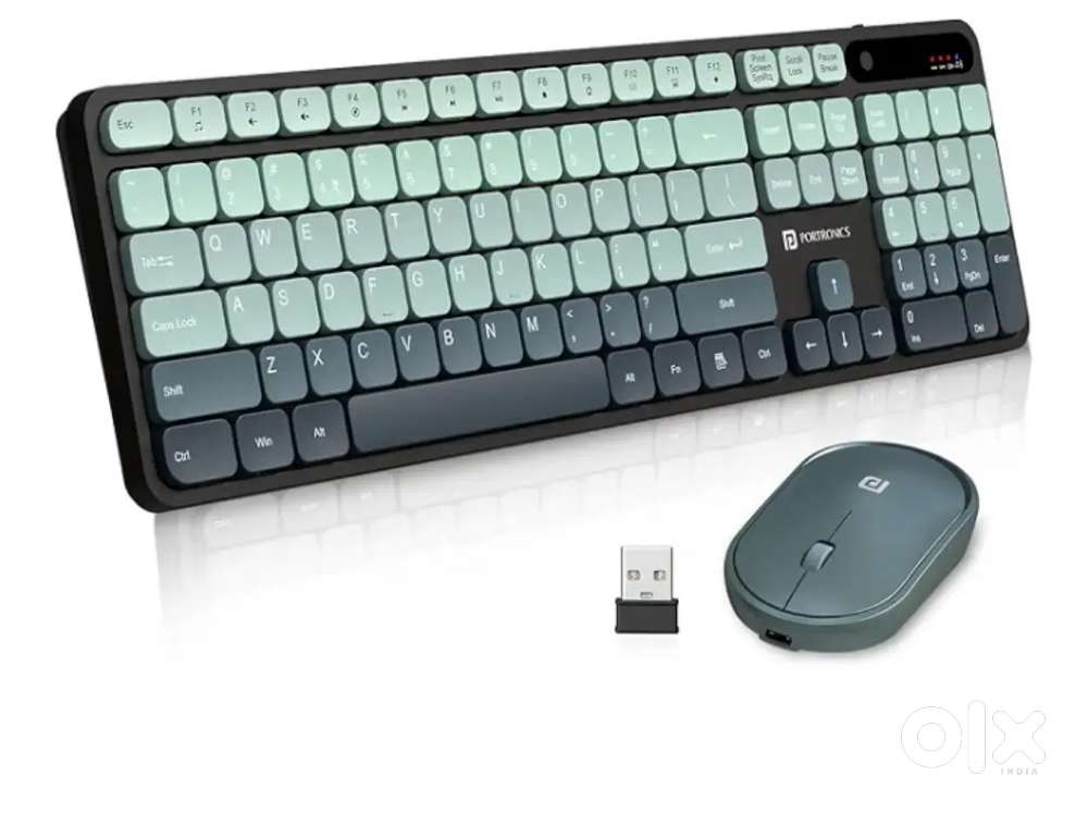 Portronics Key11 Combo Rechargeable Wireless Keyboard and Mouse Set