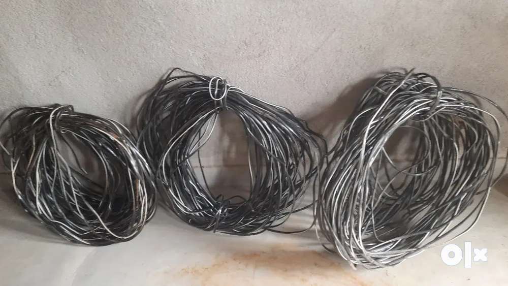 6 mm wire 270 mtr 1200×3=3600 Rs