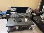 5 seater sofa well condition with table