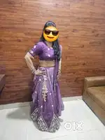 Purple Lehenga